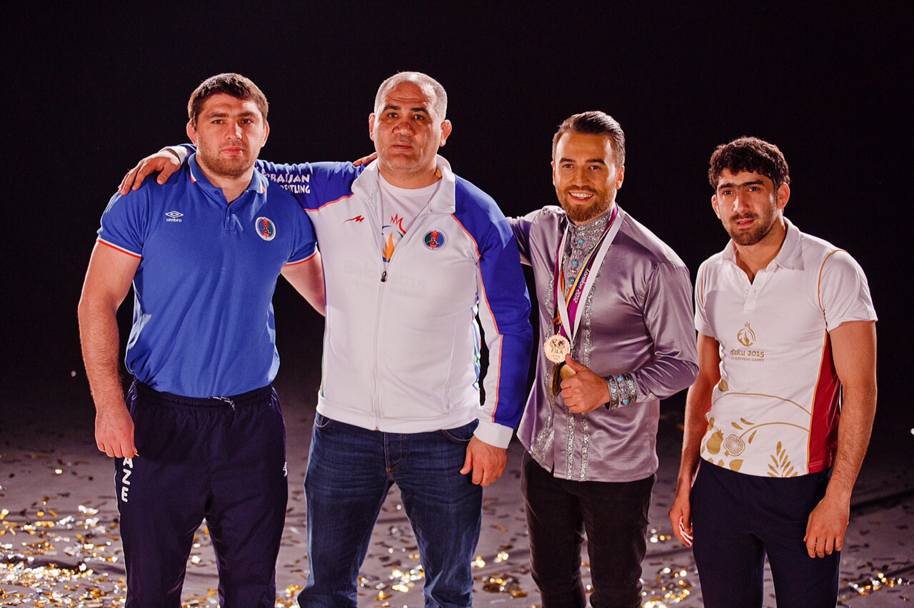 Замиг и Гюнай сняли клип "Стань победителем!", посвященный Евроиграм (ФОТО)