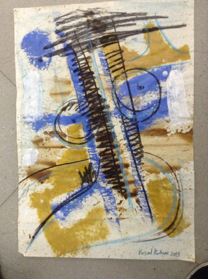 В США открылась совместная выставка американской художницы Кейтлин Аасен и азербайджанского художника Вюсала Рагима