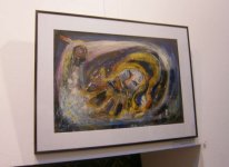 В Баку показали картины, нарисованные сразу двумя художниками - арт-проект "Диалог" (ФОТО)