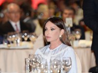 Президент Азербайджана и его супруга приняли участие в официальном приеме по случаю Дня Республики (ФОТО)