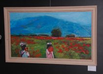 В Баку открылась выставка Марьям Гасановой "Хары бюльбюль – цветок мира и любви" (ФОТО)