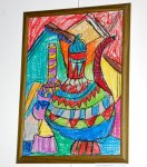 В Баку открылась выставка Марьям Гасановой "Хары бюльбюль – цветок мира и любви" (ФОТО)