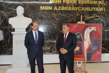 В Хызы открылась выставка Кямала Ахмеда "Краски родного края" (ФОТО)