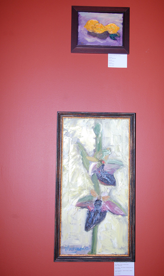 В Баку открылась выставка Марьям Гасановой "Хары бюльбюль – цветок мира и любви" (ФОТО)