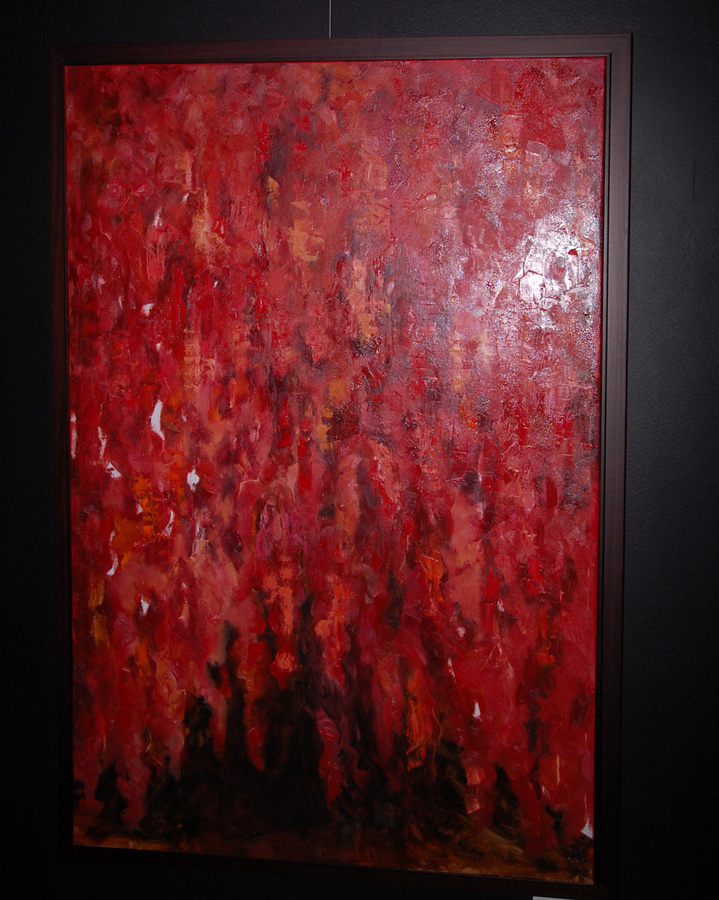 В Баку открылась выставка Марьям Гасановой "Хары бюльбюль – цветок мира и любви" (ФОТО)