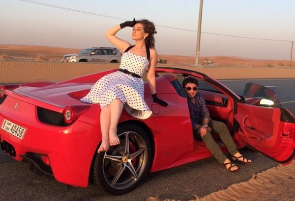 Нури Серинлендириджи и Евгения Широких сняли в Дубае клип "Я, я, я" (ФОТО)