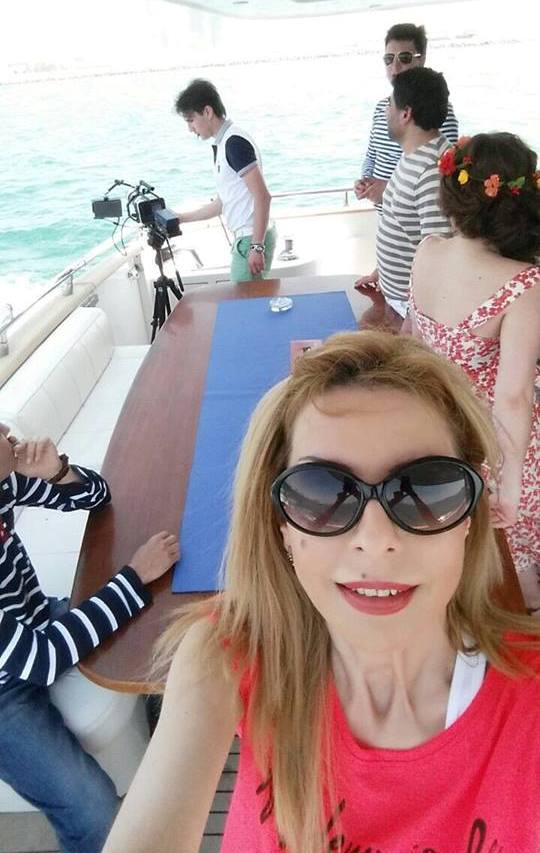 Нури Серинлендириджи и Евгения Широких сняли в Дубае клип "Я, я, я" (ФОТО)