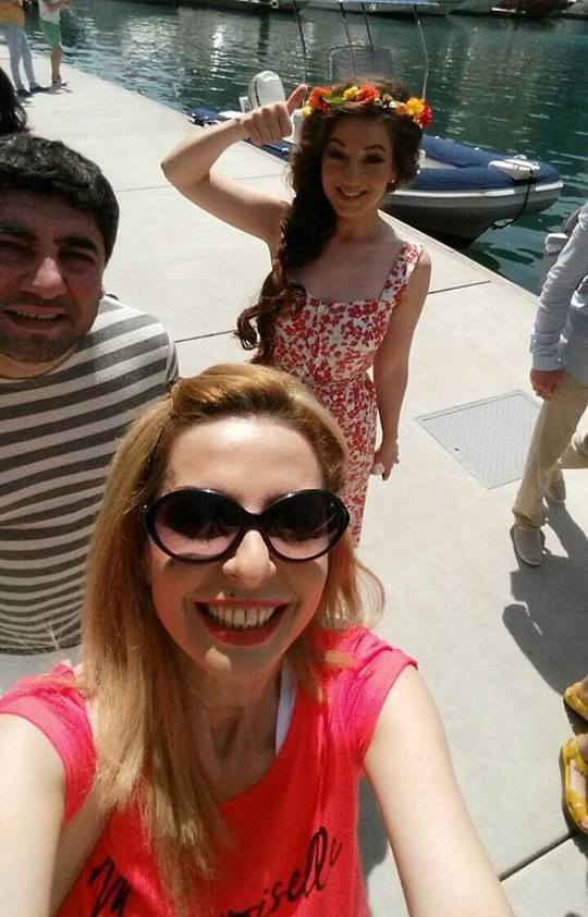 Нури Серинлендириджи и Евгения Широких сняли в Дубае клип "Я, я, я" (ФОТО)