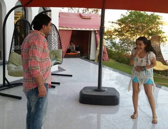 Нури Серинлендириджи и Евгения Широких сняли в Дубае клип "Я, я, я" (ФОТО)