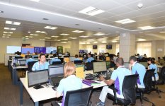 Президент Азербайджана и его супруга ознакомились с головным офисом  Операционного комитета первых Евроигр (ФОТО)