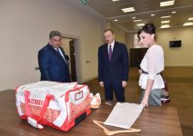 Президент Азербайджана и его супруга ознакомились с головным офисом  Операционного комитета первых Евроигр (ФОТО)