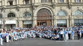 Президент Азербайджана и его супруга ознакомились с головным офисом  Операционного комитета первых Евроигр (ФОТО)