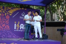 В Баку в преддверии первых Евроигр организована народная сцена İFAM (ФОТО)