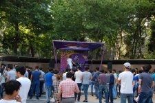 В Баку в преддверии первых Евроигр организована народная сцена İFAM (ФОТО)