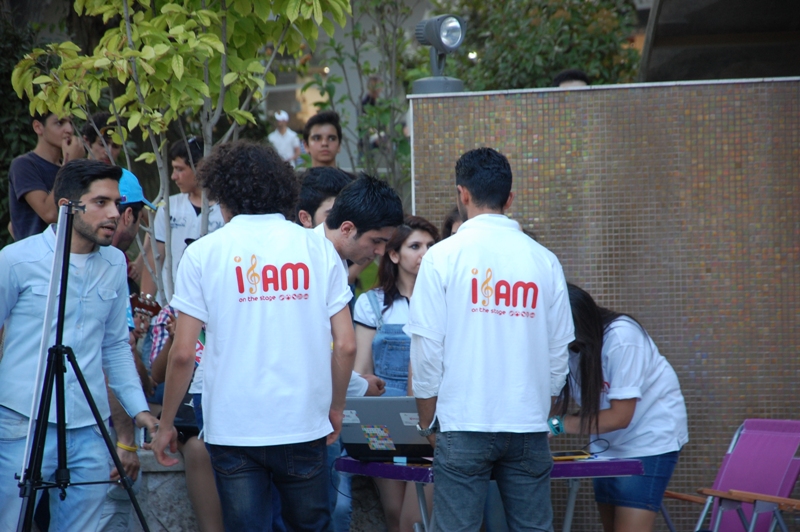 В Баку в преддверии первых Евроигр организована народная сцена İFAM (ФОТО)