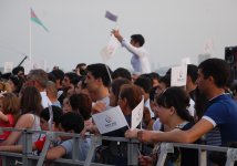 В Баку прошел звездный вечер «С друзьями на Игры», посвященный первым Европейским играм (ФОТО)