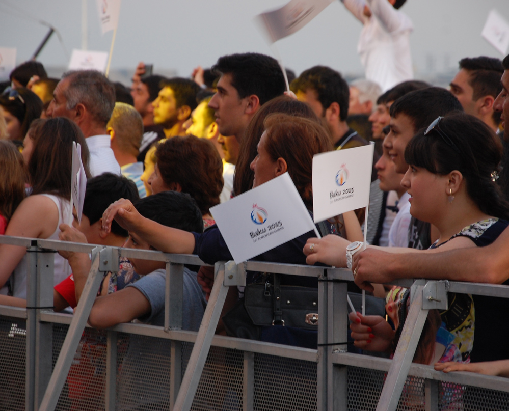 В Баку прошел звездный вечер «С друзьями на Игры», посвященный первым Европейским играм (ФОТО)