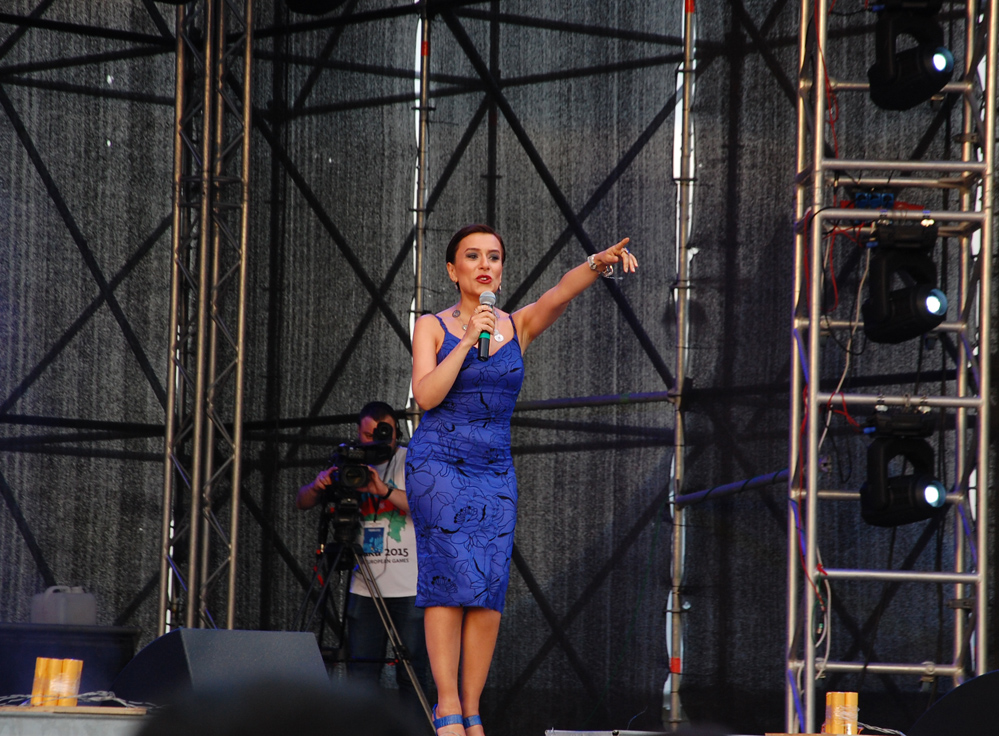 В Баку прошел звездный вечер «С друзьями на Игры», посвященный первым Европейским играм (ФОТО)