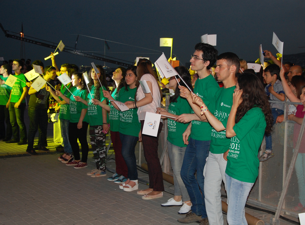В Баку прошел звездный вечер «С друзьями на Игры», посвященный первым Европейским играм (ФОТО)