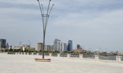 Президент Ильхам Алиев и его супруга приняли участие в открытии бульвара "Белого города" в Баку