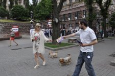 В Киеве состоялось праздничное шествие, посвященное Евроиграм (ФОТО)