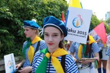 В Киеве состоялось праздничное шествие, посвященное Евроиграм (ФОТО)