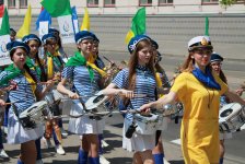 В Киеве состоялось праздничное шествие, посвященное Евроиграм (ФОТО)