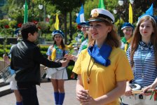 В Киеве состоялось праздничное шествие, посвященное Евроиграм (ФОТО)