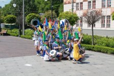 В Киеве состоялось праздничное шествие, посвященное Евроиграм (ФОТО)