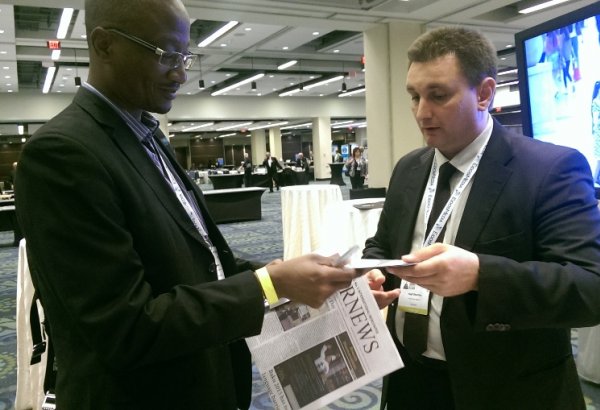 АМИ Trend и газета AZERNEWS  на престижнейшем мировом медиа форуме в Вашингтоне – (ФОТО) (ВИДЕО)