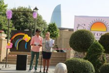 Море улыбок и безграничная радость  - праздник в Баку, посвященный Евроиграм (ФОТО)