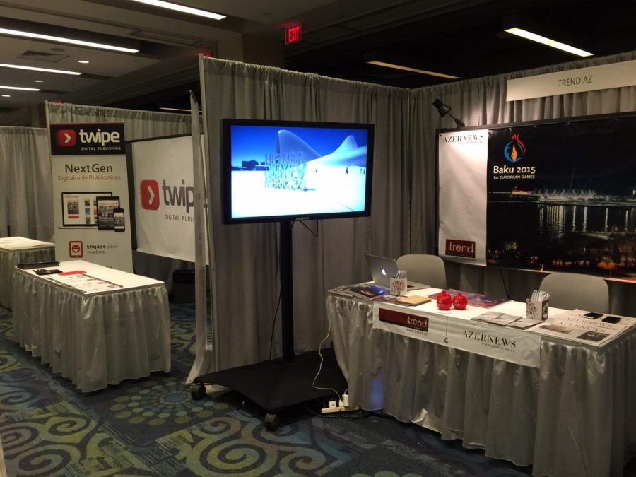 АМИ Trend и газета AZERNEWS  на престижнейшем мировом медиа форуме в Вашингтоне – (ФОТО) (ВИДЕО)