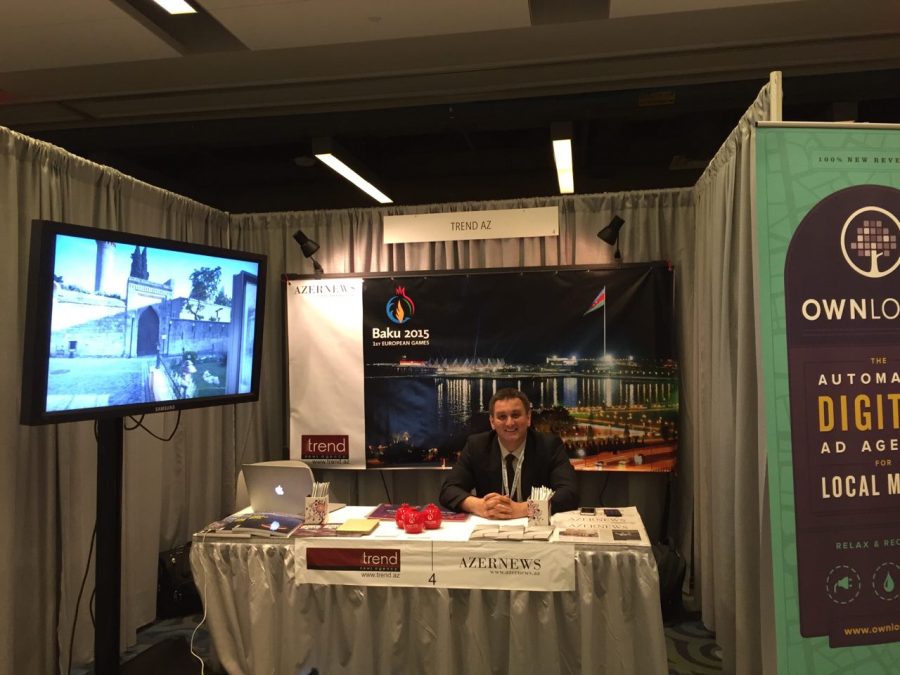 АМИ Trend и газета AZERNEWS  на престижнейшем мировом медиа форуме в Вашингтоне – (ФОТО) (ВИДЕО)