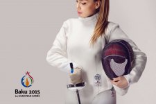 Модель из Турции представила проект "Фехтовальщица", посвященный Евроиграм (ФОТО)