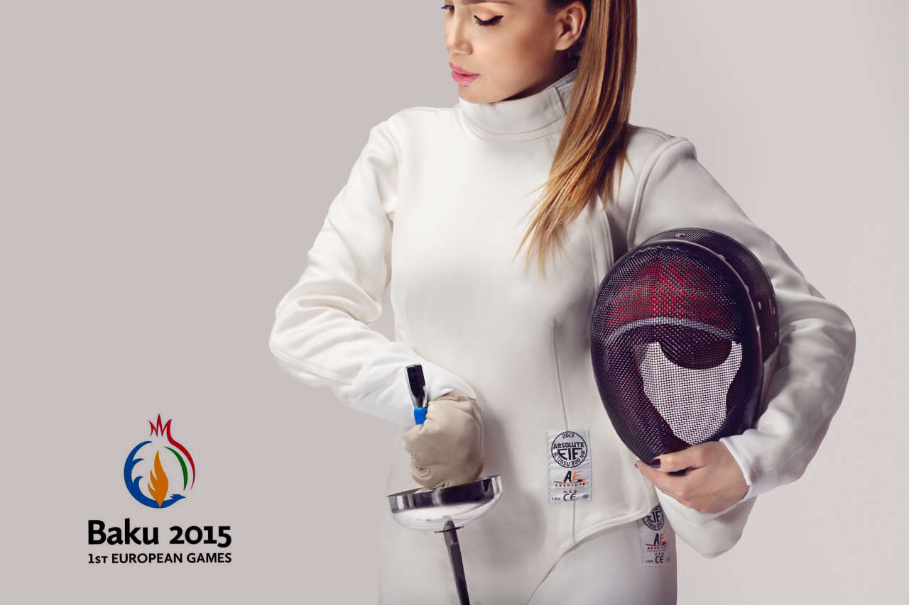 Модель из Турции представила проект "Фехтовальщица", посвященный Евроиграм (ФОТО)