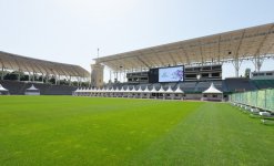 Президент Азербайджана и его супруга ознакомились с условиями, созданными на Республиканском стадионе имени Тофика Бахрамова (ФОТО)