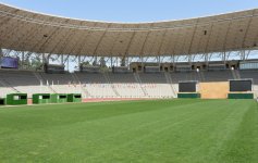 Президент Азербайджана и его супруга ознакомились с условиями, созданными на Республиканском стадионе имени Тофика Бахрамова (ФОТО)