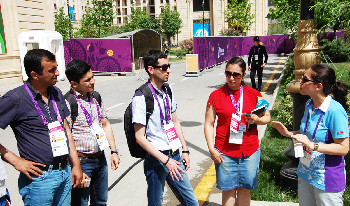 Евроигры: Грандиозная Деревня атлетов в Баку - репортаж (ФОТО)