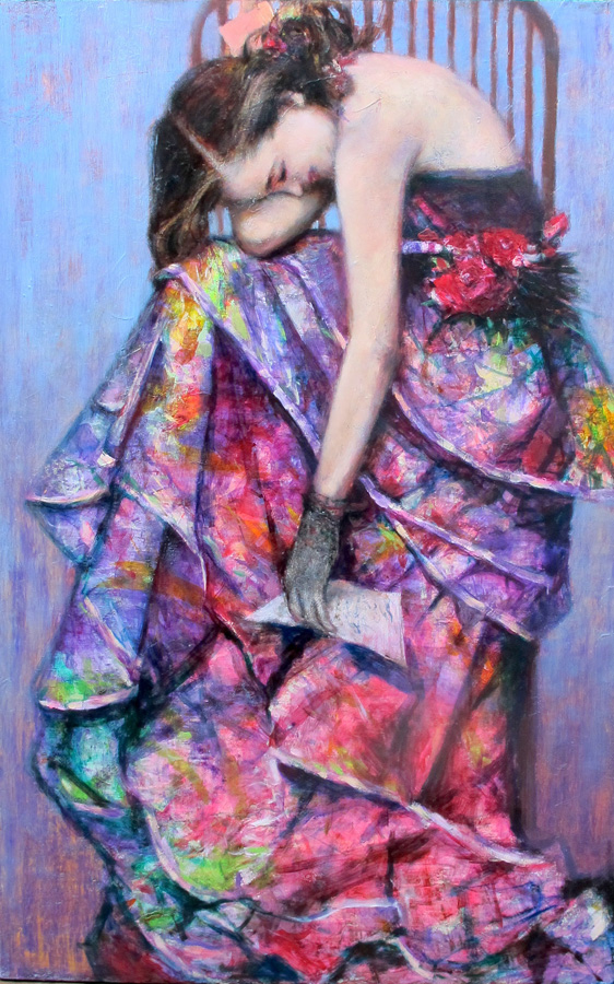 Картины азербайджанского художника на фестивале "Salon Art Shopping" в Лувре (ФОТО)