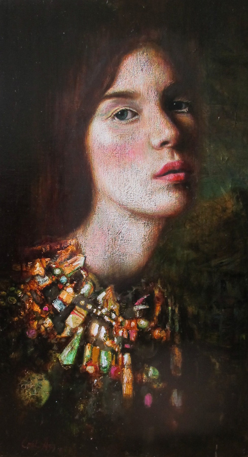 Картины азербайджанского художника на фестивале "Salon Art Shopping" в Лувре (ФОТО)