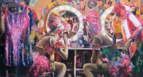 Картины азербайджанского художника на фестивале "Salon Art Shopping" в Лувре (ФОТО)