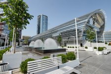 Президент Азербайджана и его супруга приняли участие в открытии административного здания Федерации бокса и «Qafqaz Baku Sport Hotel» (ФОТО)