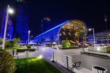 Президент Азербайджана и его супруга приняли участие в открытии административного здания Федерации бокса и «Qafqaz Baku Sport Hotel» (ФОТО)