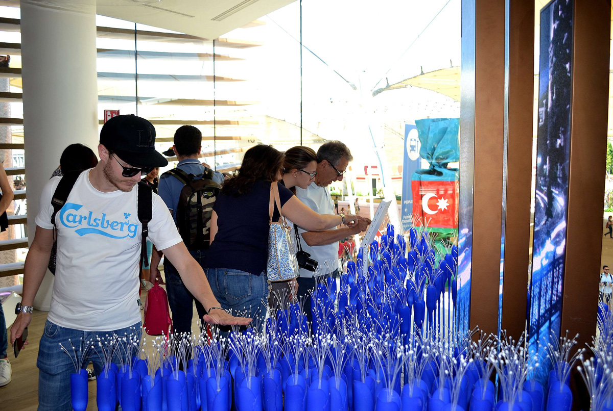 Национальный павильон Азербайджана на "Milan Expo 2015" очень популярен (ФОТО, ВИДЕО - часть I)