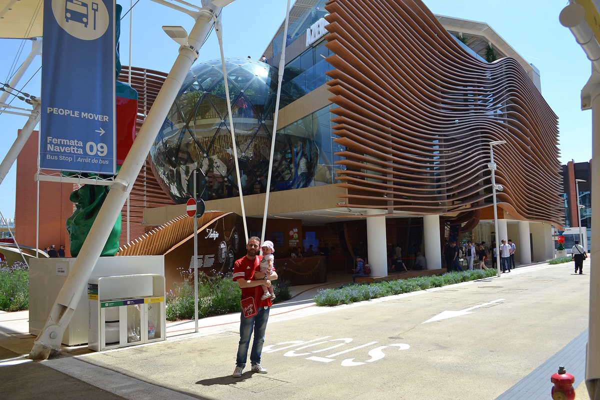 Национальный павильон Азербайджана на "Milan Expo 2015" очень популярен (ФОТО, ВИДЕО - часть I)