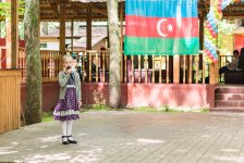 Российские дети-инвалиды нарисовали картины, посвященные Азербайджану и Евроиграм (ФОТО)