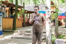 Российские дети-инвалиды нарисовали картины, посвященные Азербайджану и Евроиграм (ФОТО)