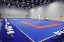 Ильхам Алиев и его супруга ознакомились с условиями, созданными в Baku Crystal Hall для проведения соревнований Евроигр (ФОТО)