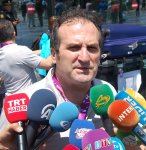 Первая группа турецких спортсменов прибыла в Баку на Евроигры (ФОТО)