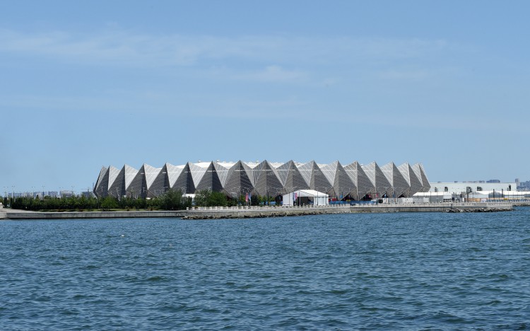 Ильхам Алиев и его супруга ознакомились с условиями, созданными в Baku Crystal Hall для проведения соревнований Евроигр (ФОТО)